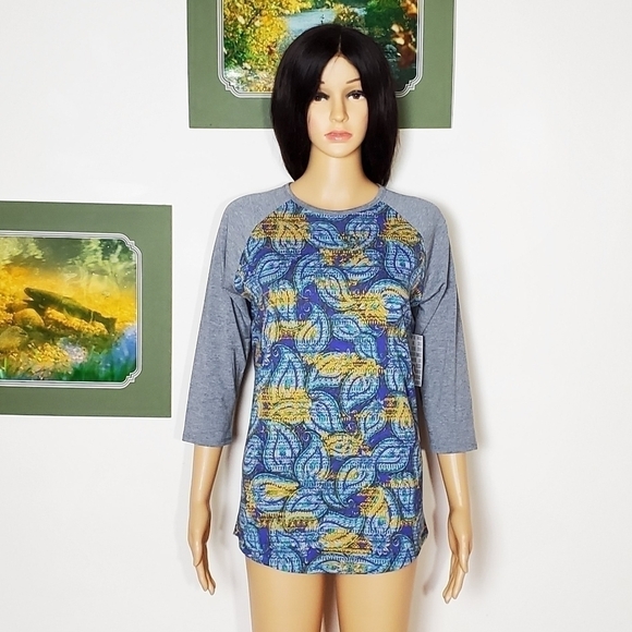 LuLaroe Randy 3/4 sleeves t shirt - Picture 1 of 12